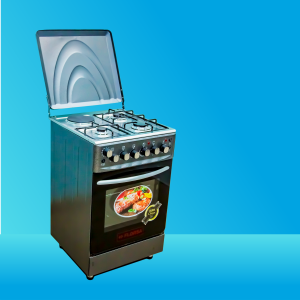 FLO-04(55*55)E, FLORSA 55*55 With 3 Burners Of Gas And Electric Oven