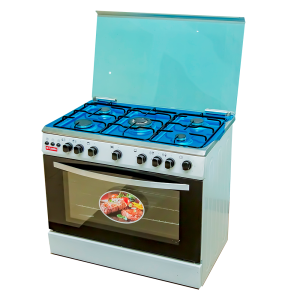 FLO-05, FLORSA 60*90 Full Gas Cooker With 5 Burners Of Gas And Gas Oven